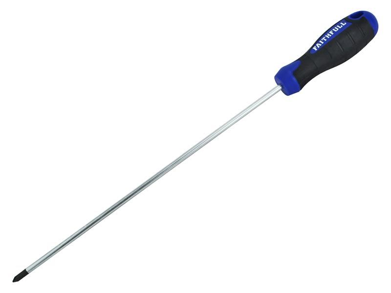 Faithfull Měkká rukojeť Pozidriv šroubovák PZ2 250mm