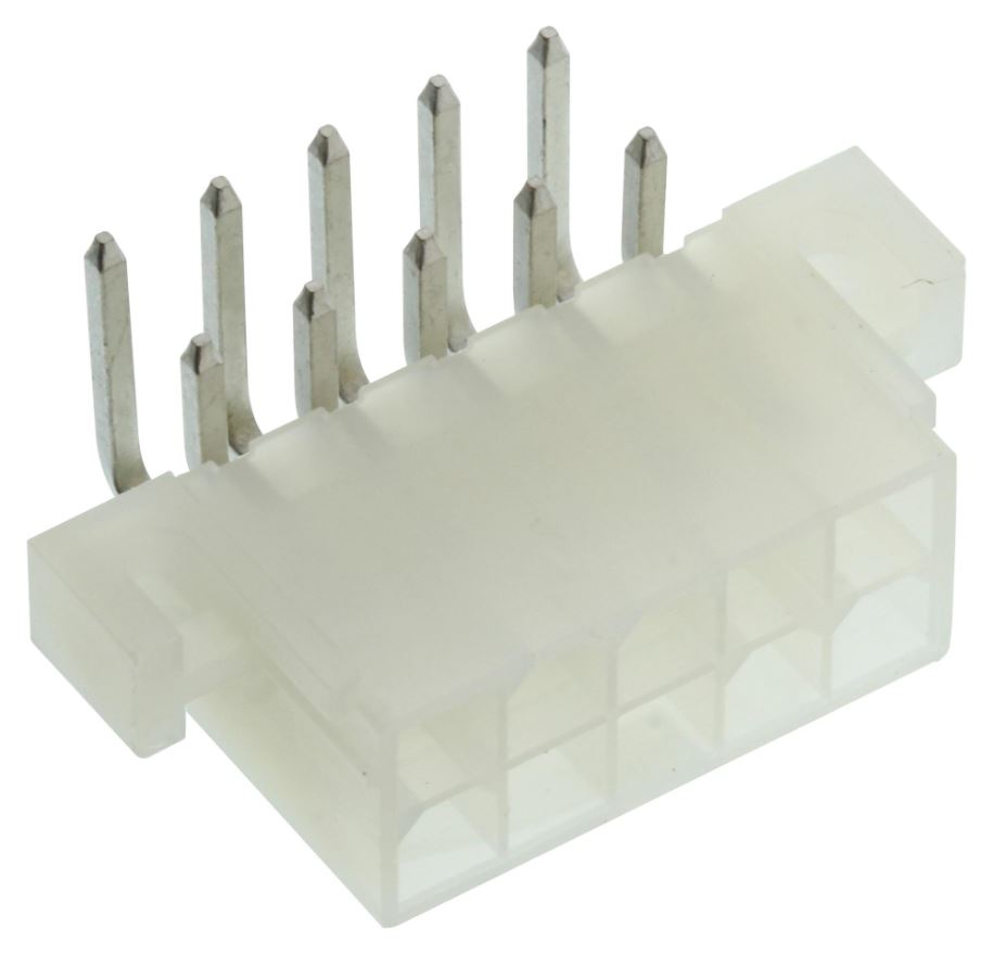 MOLEX Mini-Fit 10-Way Right Angle Header, Mini-Fit Jr. 5569 Series