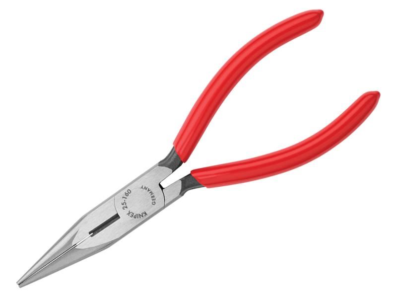 Knipex Snipe Nose Side Cutting Pliers with PVC Grip, 160mm