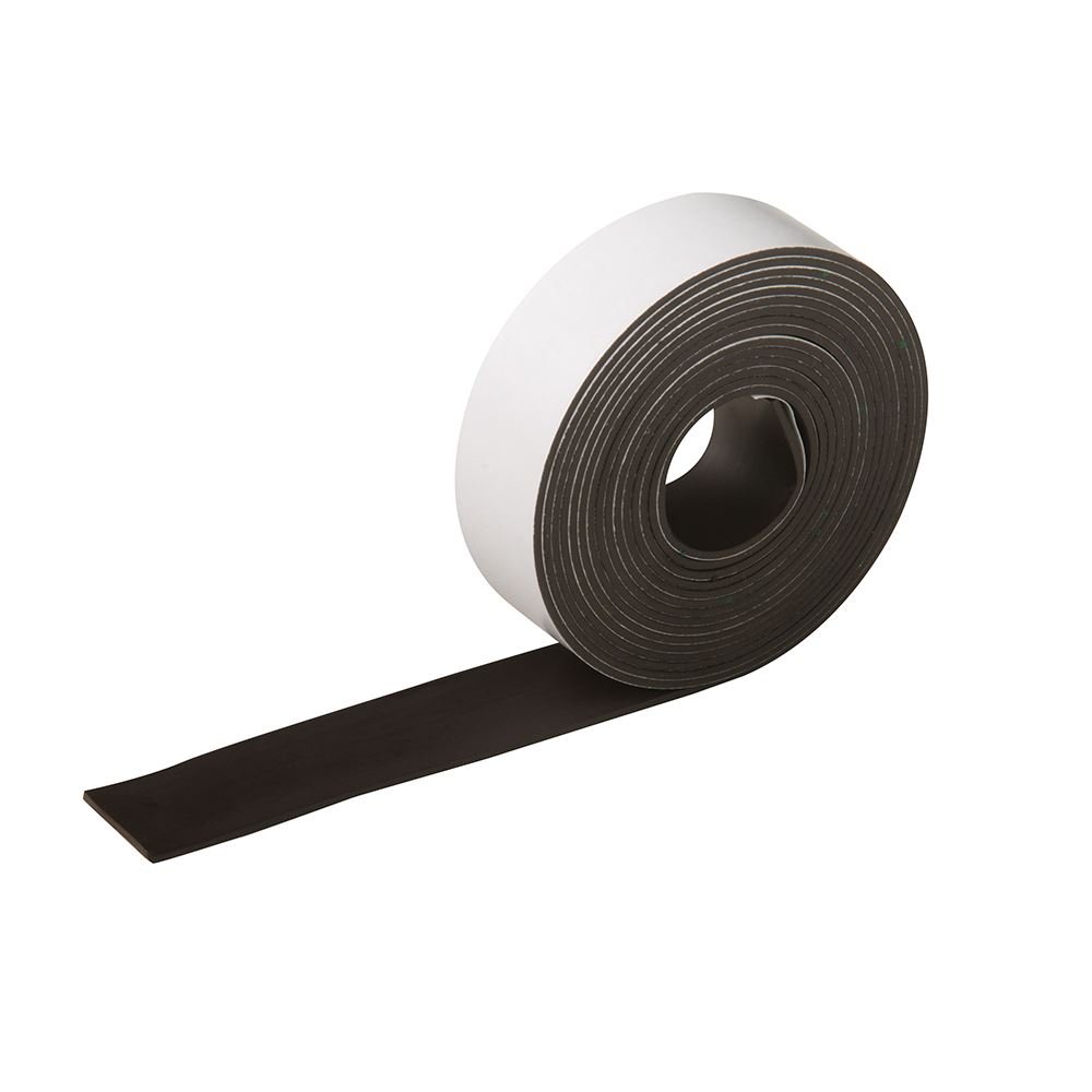 Silverline Flexibele Magnetische Tape, 25mm x 3m, Zelfklevend