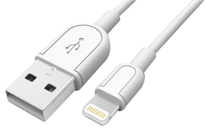 Cable Power White USB to Lightning Cable 1m