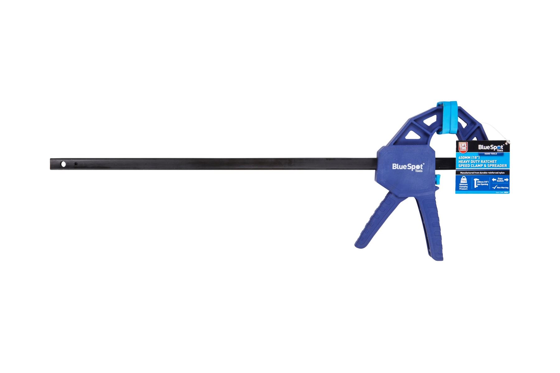 Blue Spot Tools 450mm Heavy Duty Ratchet Speed Clamp & Spreader