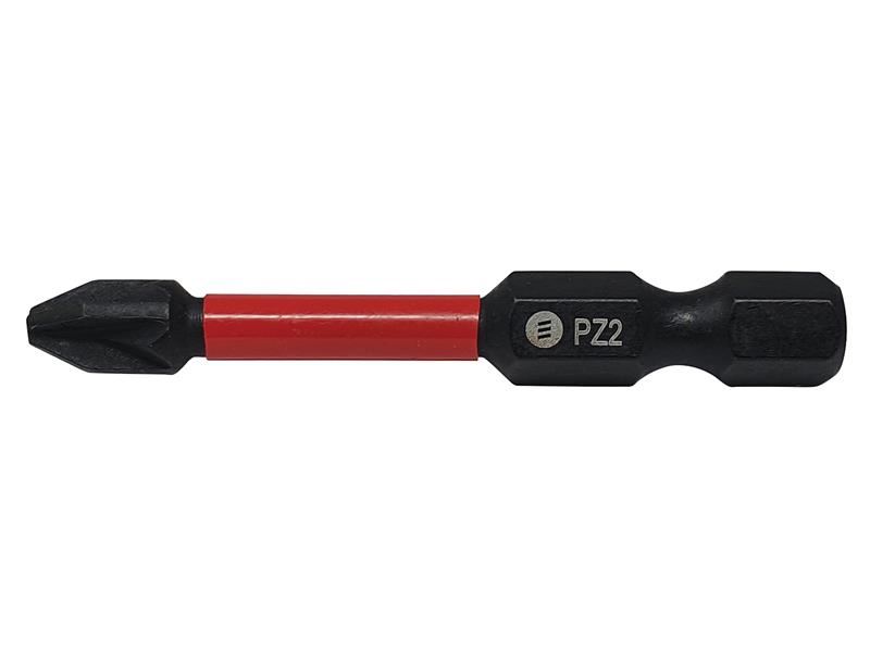 Mèche à impact PZ2 ForgeFast ForgeFix, 50mm, Paquet de 2