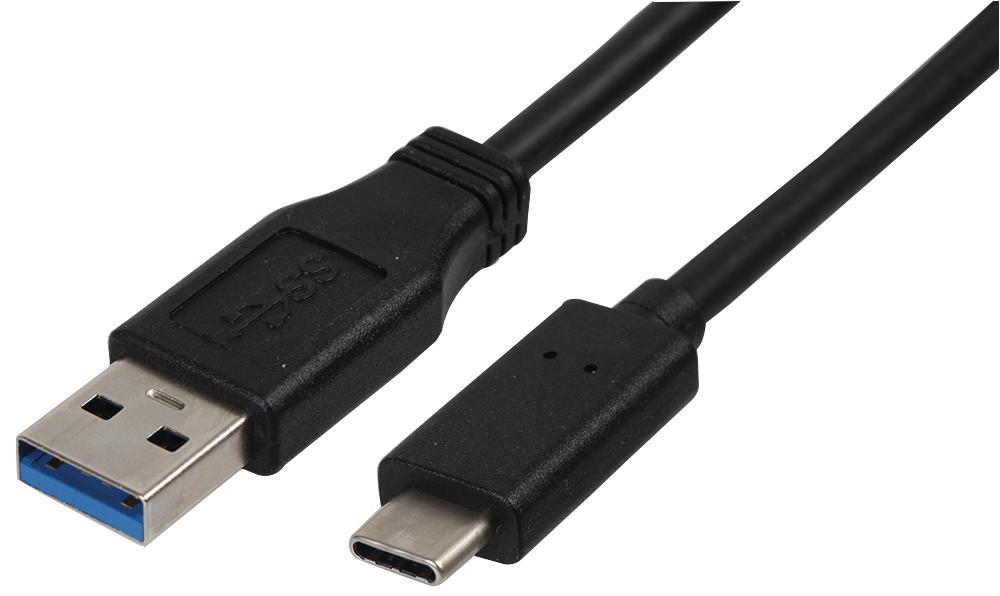 PRO SIGNAL USB 3.0 A naar Type-C Kabel, 1,8m