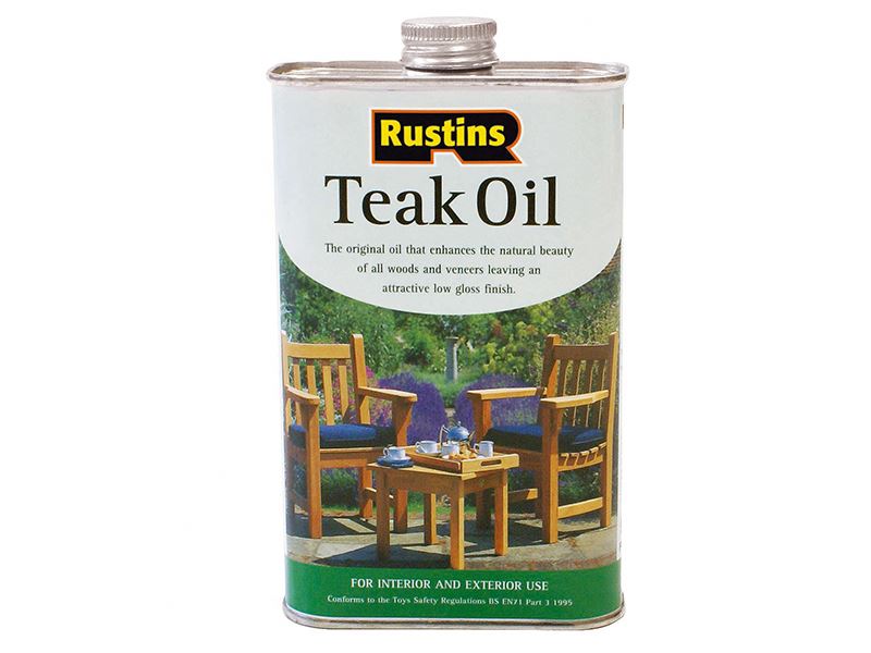 Rustins Λάδι Τικ για Ξύλο, 1 Λίτρο
