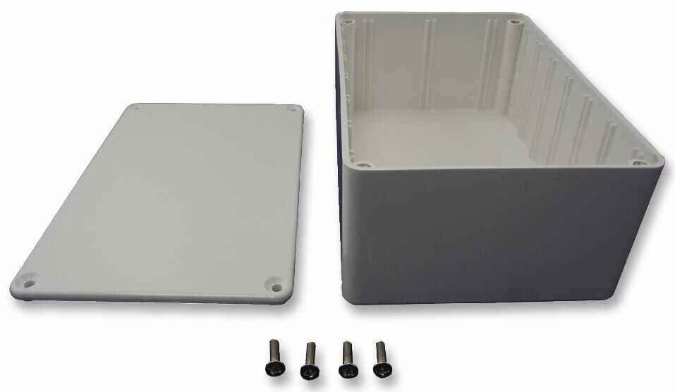 Multicomp 白色ABS樹脂製 150x100x60mm ケース 蓋付き