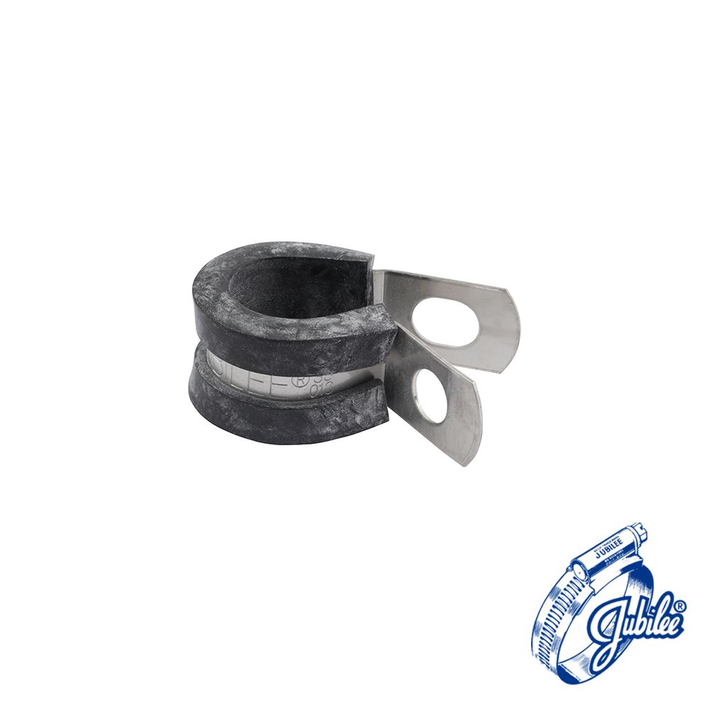 Jubilee P-Clip Edelstahl - JPC013SS (Größe 13mm - 20 Stück)