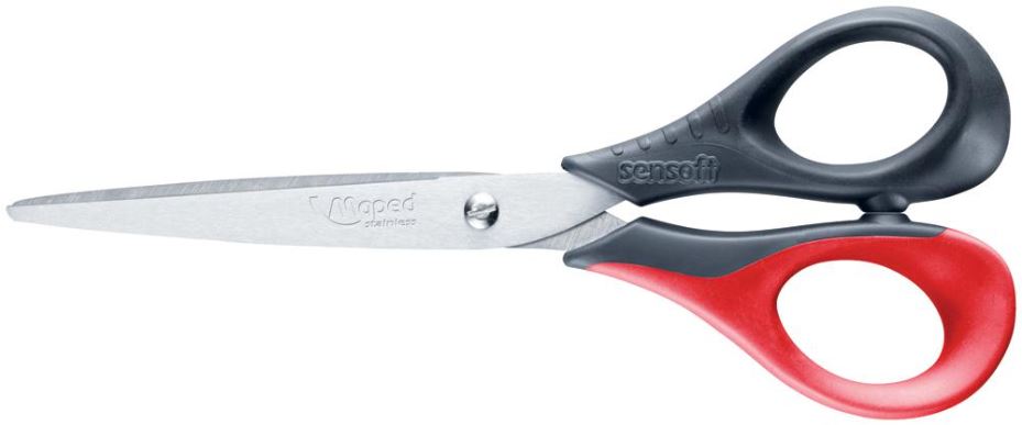 MAPED Sensoft 3D Ergonomic Scissors 16cm, Right-Handed