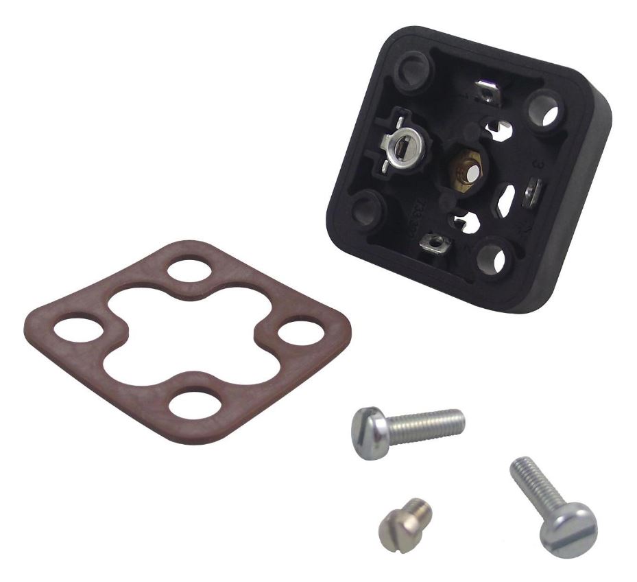HIRSCHMANN GSA3000 3+E Way Plug Base, Panel Mount