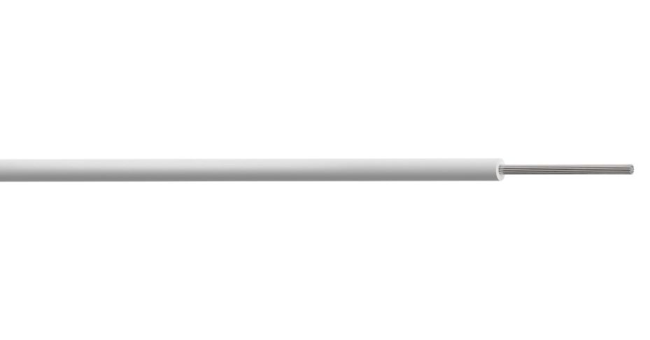 PRO POWER SIAF Sreang Rubair Silicóin Solúbtha, 0.5mm², Bán, 100m