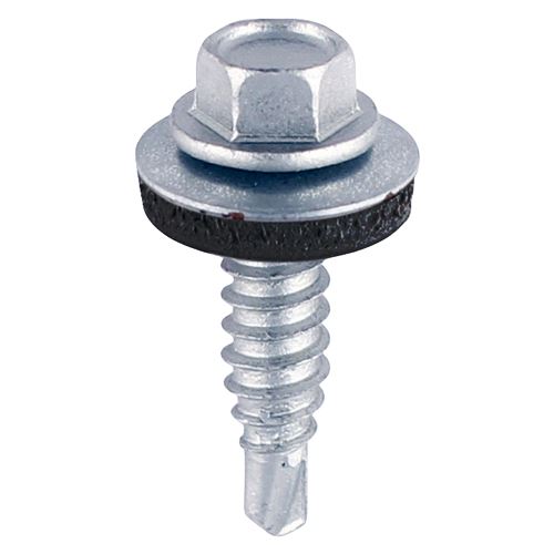Timco Zelfborende Stikschroeven - Zeskantkop, Gegalvaniseerd, 6,3x22mm (100 st)