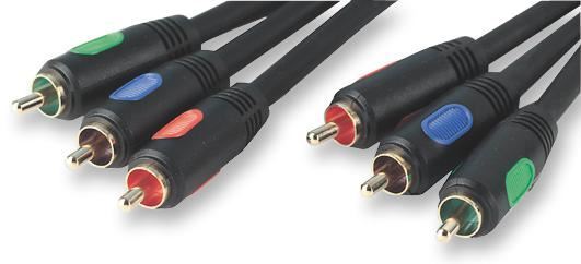 Pro Signal - Sreang RCA 10m, 3x Fireann go 3x Fireann, Dubh