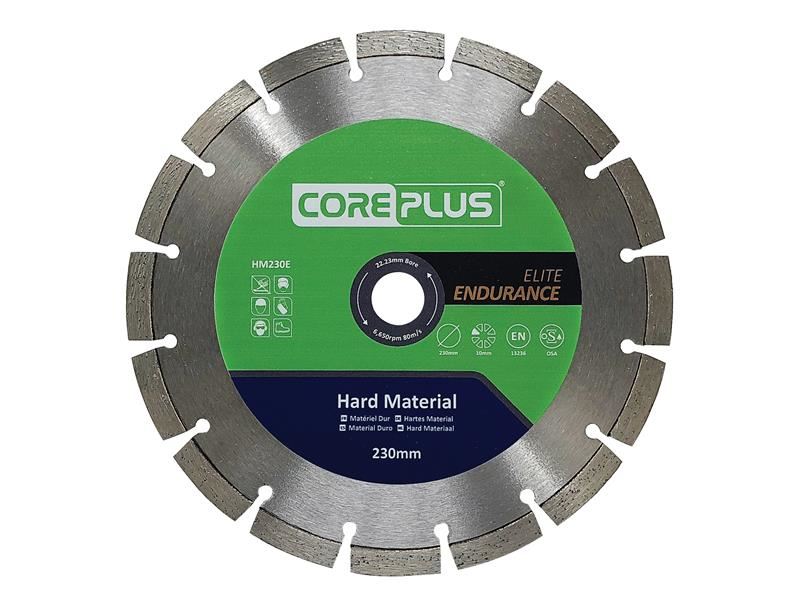 CorePlus HM230E Lama Diamantata Elite per Materiali Duri 230mm