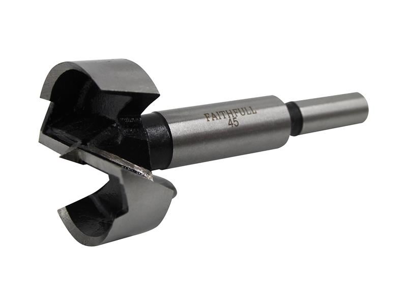 Faithfull 45mm Forstner Bit, Hardened Steel