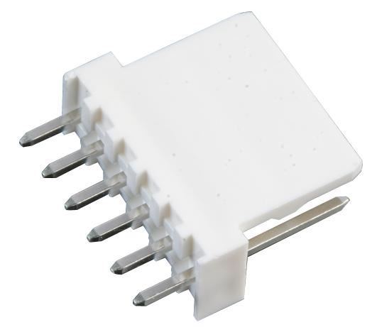 Connecteur tête verticale Molex KK 254, 6 broches, pas 2,54 mm