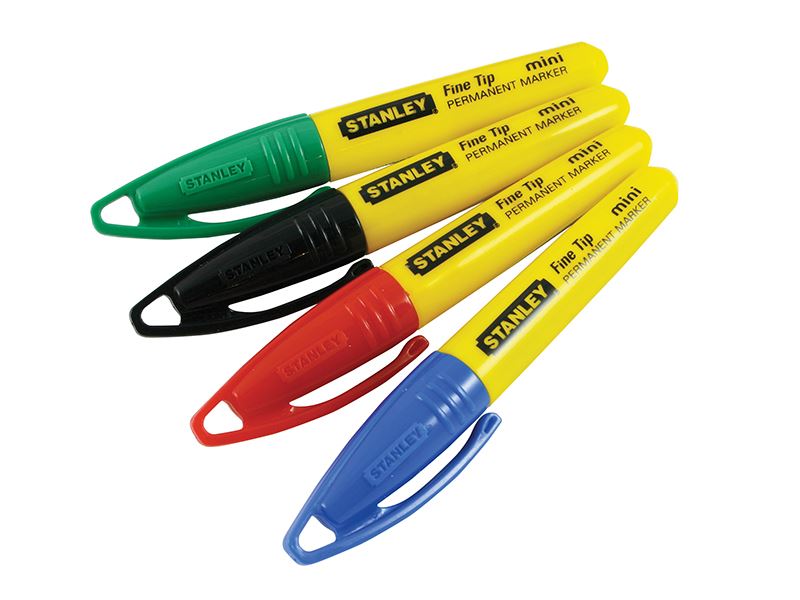 STANLEY® 迷你極細油性筆 (4色套裝)
