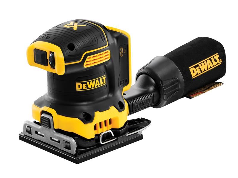 DeWALT XR 無刷1/4板掌上砂紙機 DCW200N 18V 淨機