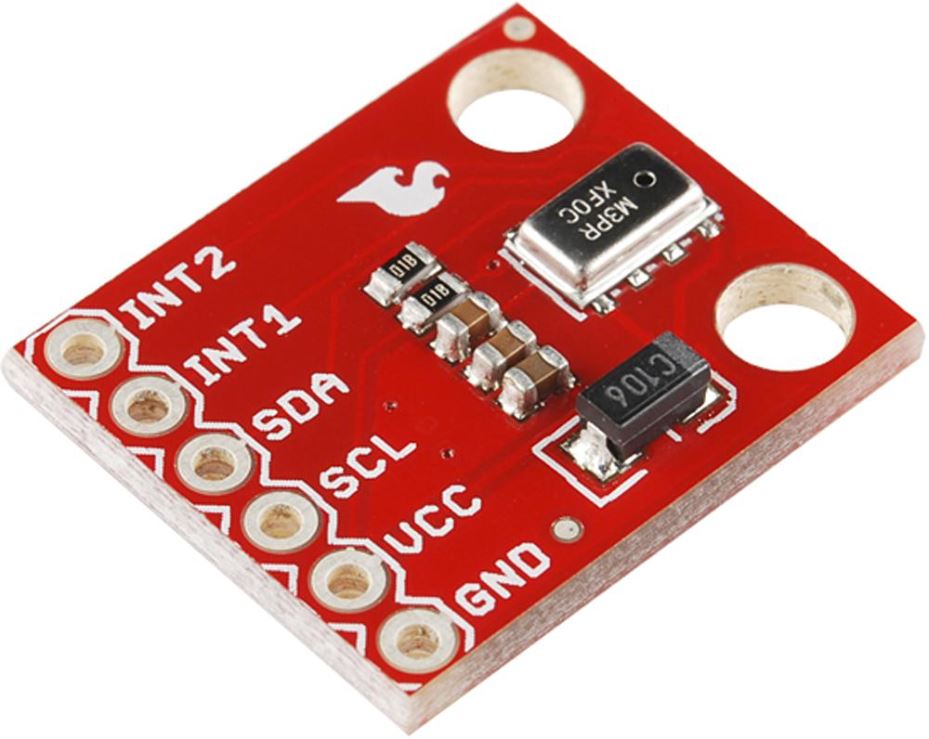SPARKFUN MPL3115A2 Hoogte-/Druksensor Breakout Board