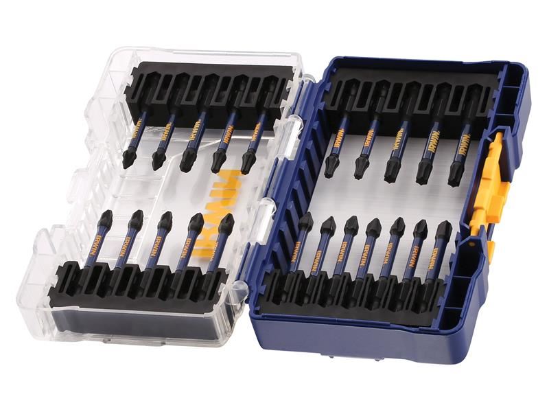 Ensemble de 22 embouts IRWIN Impact Pro Performance pour applications extrêmes