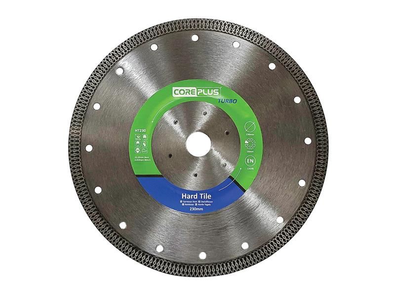 CorePlus HT230 Turbo Diamond Blade για σκληρά κεραμικά, 230mm