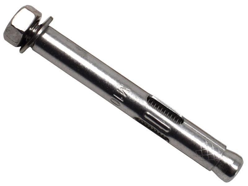 MASONMATE® Chevilles à compression à tête hexagonale en acier inoxydable M10 x 
