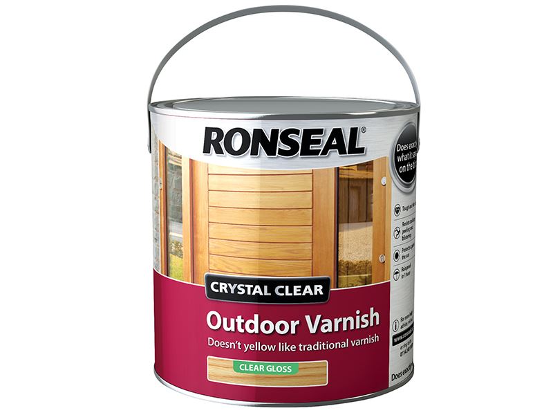 Ronseal - Vearna Soiléir Chriostal Máta do Lasmuigh 750ml