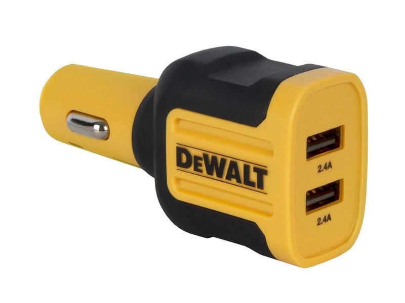 DEWALT 2-Port USB Oplader 24W Snellaad