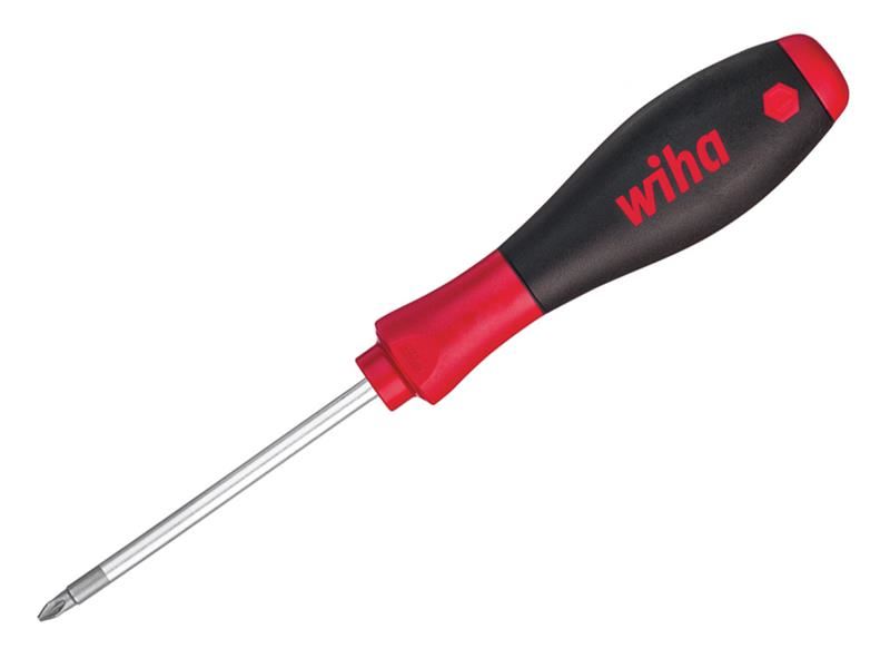 Wiha SoftFinish Pozidriv Screwdriver PZ1, 80mm
