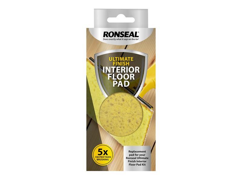 Ronseal Ultimate Finish - Σετ Αναπλήρωσης Εσωτερικών Μάλλινων Δίσκων για Δάπεδο