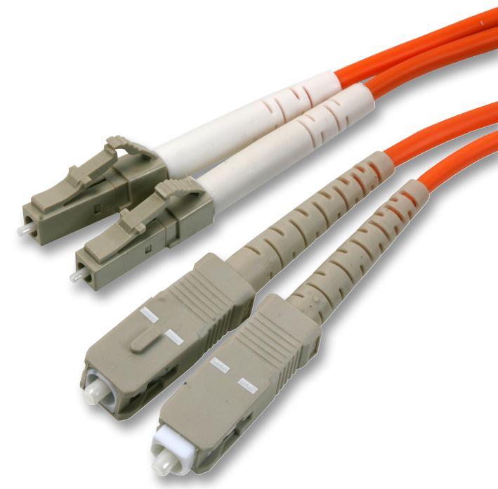 PRO SIGNAL 2m LC-SC OM1 Multimode Fibre Optic Patch Lead