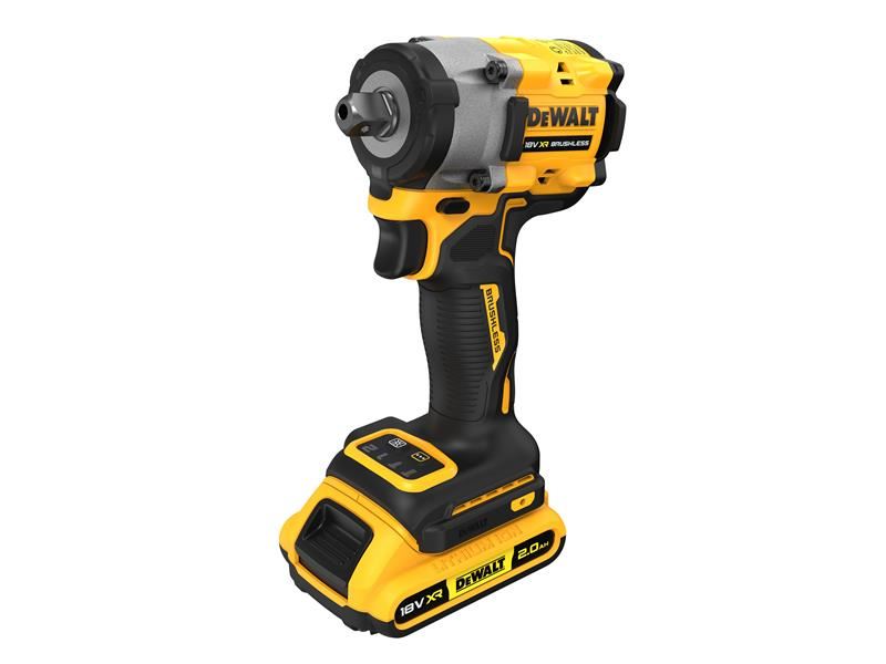 DeWALT DCF922D2T 18V Brushless Impact Wrench with 2 Batteries