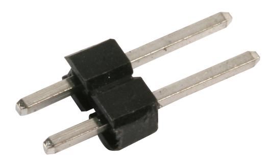HARWIN 0.1in Κεφαλή Ακίδων, 2-Καναλιών, Συσκευασία 10