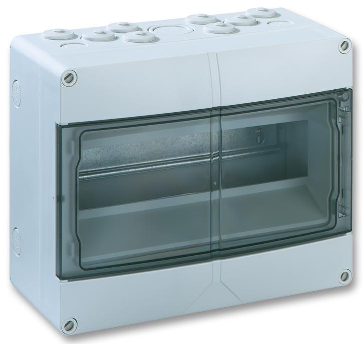 SPELSBERG Scatola di Distribuzione 12 Vie IP65 in Polistirene, 200x250x122mm