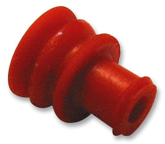 AMP TE Connectivity Wire Seal, Red, 1.5mm Series