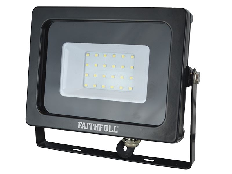 Faithfull Power Plus Soilse Líonmhar LED SMD 20W, 1600 Lúiméin