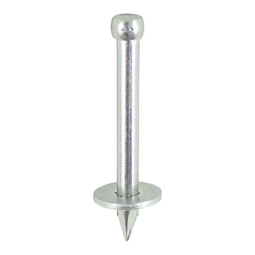 Timco Verzinkte Metselnagels met Moeren (50 x 3,70mm, 100 stuks)