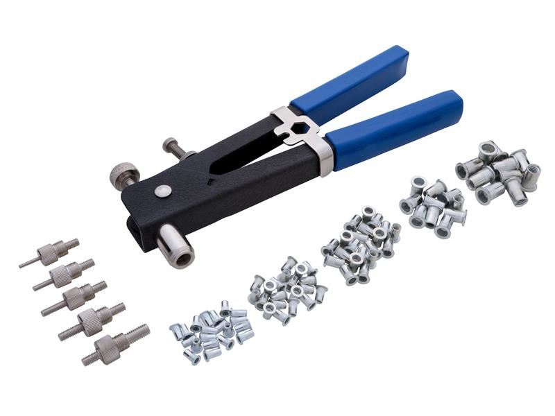 BlueSpot Nut Riveter Kit, 86-Piece, M3-M8