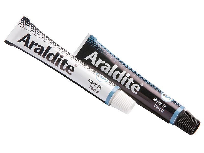 Araldite Steel Epoxy Adhesive, 2 x 15ml Tubes