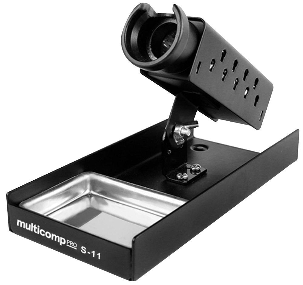 MULTICOMP PRO Soporte para soldador con bandeja de esponja