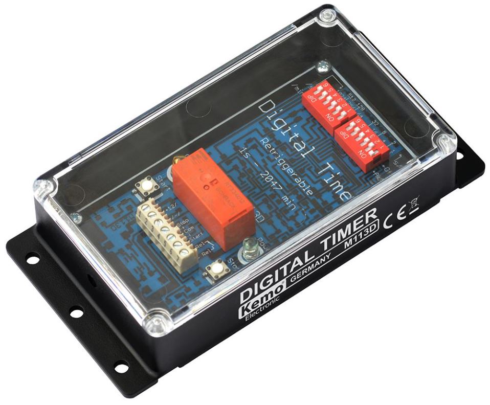 KEMO ELECTRONIC - Modúl Uaireora Digiteach 12V DC