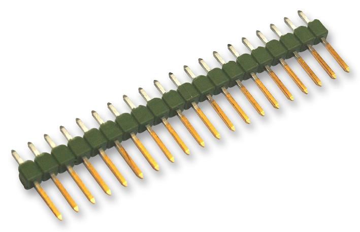 TE Connectivity AMPMODU Mod II 1 Row, 8 Way Pin Header