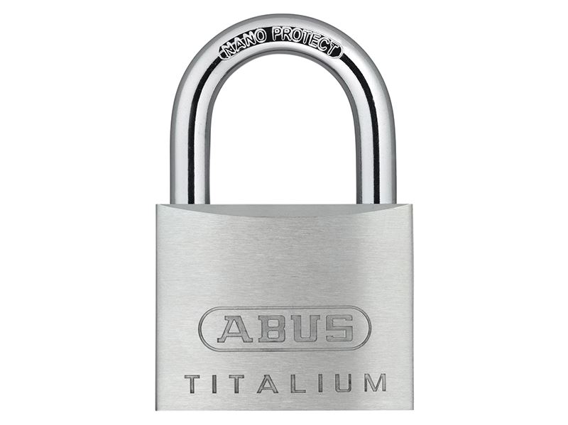 ABUS 64TI/50 TITALIUM™ Padlock, Keyed Alike, 50mm