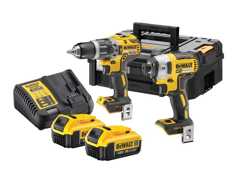 DeWALT DCK266M2T Kit TSTAK™ con 2 baterías Li-ion 4.0Ah
