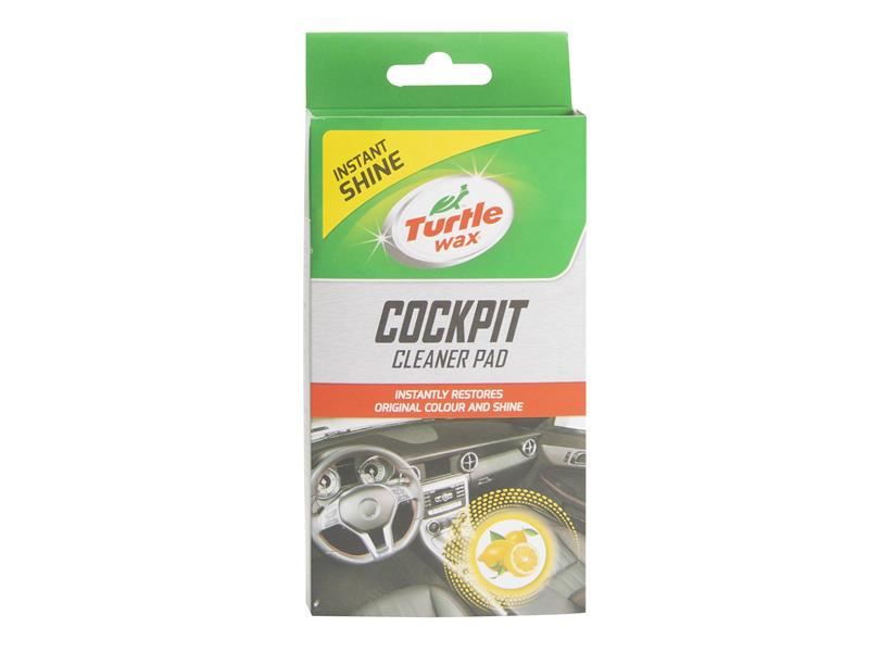 Turtle Wax Cockpit Cleaner Pad for Vinyl, Plastic & Leather