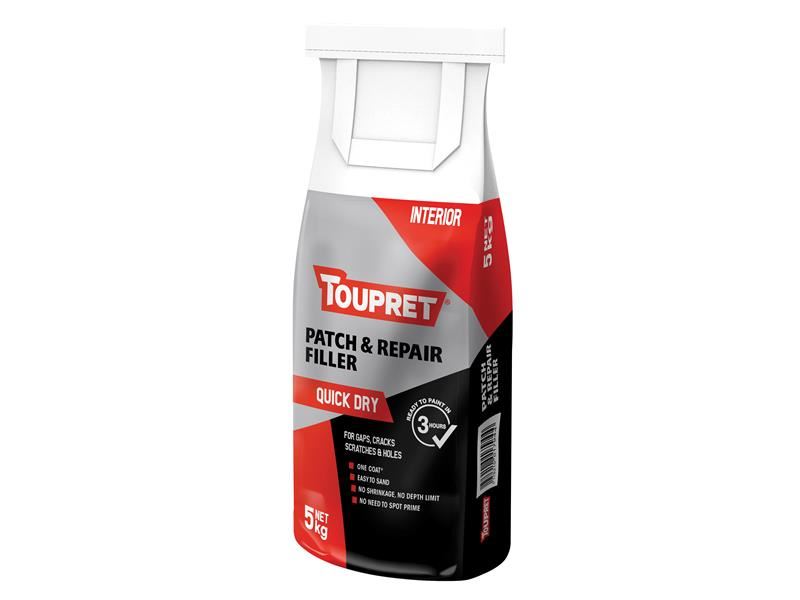 Toupret Quick Dry Patch & Repair Filler 5kg