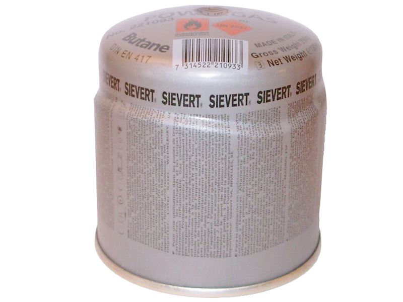 Sievert Butaan Gas Cartridge 190g - EN417-conform