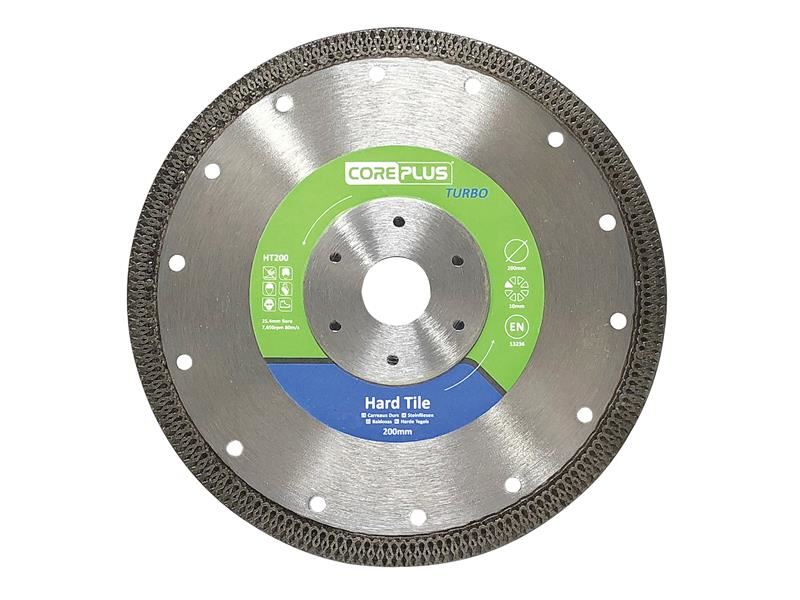 CorePlus - HT200 Diamant-Turboblatt für Hartfliesen 200mm