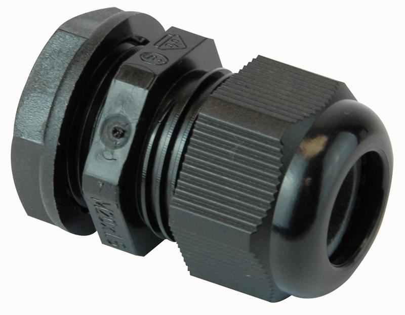 HYLEC Passacabo de Nylon IP68 à Prova de Água M20, 8-13mm, Preto