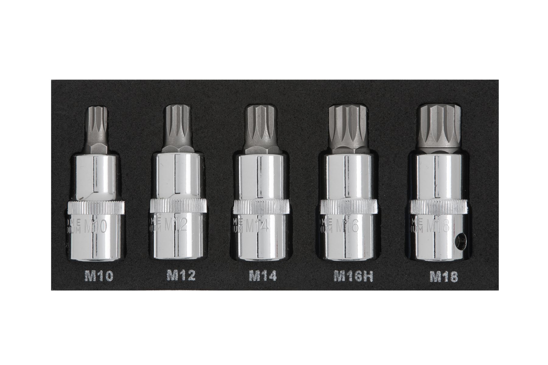 Blue Spot Tools - Σετ 5 Εξαγωνικών Ενθέτων 1/2'' (M10-M18)