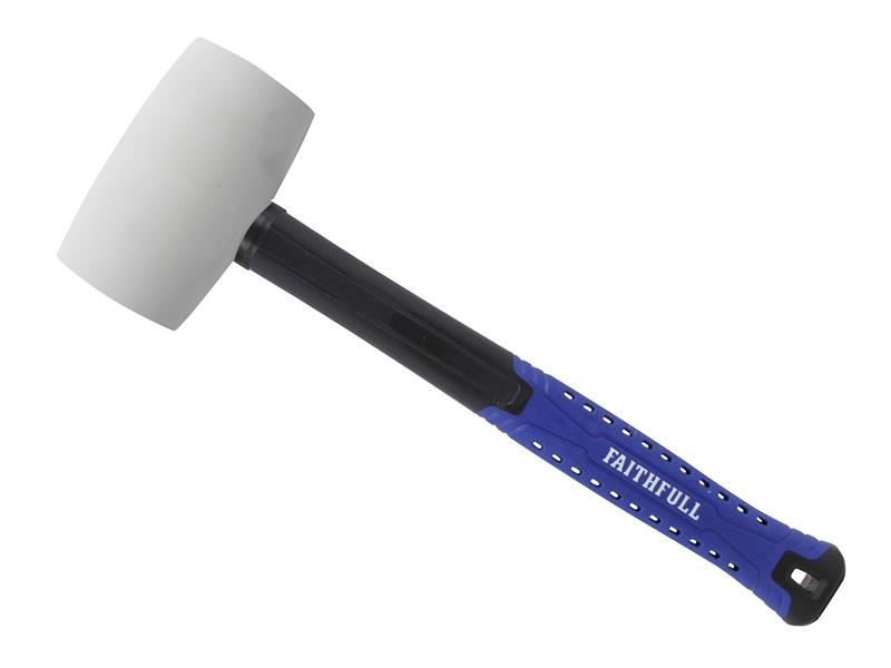 Faithfull Mazo de Fibra de Vidrio Blanco 24oz